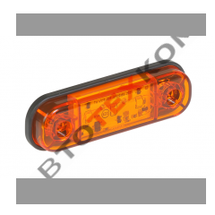 Фонарь габаритный 1097.3731 (12/24В) желтый LED 3 диода ан.ОГ-40