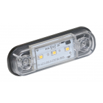 Фонарь габаритный 1098.3731 (12/24) белый LED 3 диода ан.ОГ-40