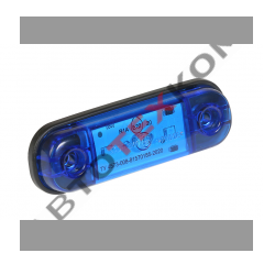 Фонарь габаритный 1014.3731-08 (12/24В) синий LED 3 диода