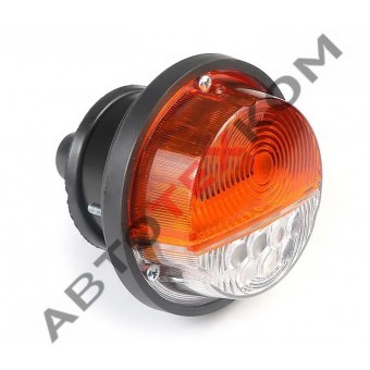 Фонарь передний 22-01 Г (12В) LED гибрид ЖЕЛТ./БЕЛ. (а/л 12В) ан.ПФ-130 Фонарь передний 22-01 Г (12В) LED гибрид ЖЕЛТ./БЕЛ. (а/л 12В) ан.ПФ-130