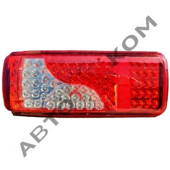 Фонарь задний U025-03L-LED (12/24В) левый MAN ТGA (с АМР разъемом) белый рас-ль Фонарь задний U025-03L-LED (12/24В) левый MAN ТGA (с АМР разъемом) белый рас-ль