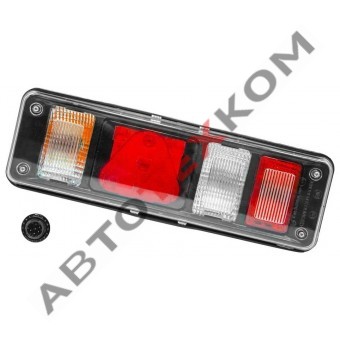 Фонарь задний U029-01L KRONE NEW левый (с AMP разъёмом) Фонарь задний U029-01L KRONE NEW левый (с AMP разъёмом)