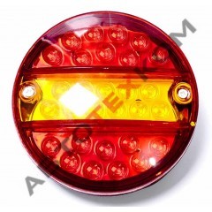 Фонарь задний WD-027 (12/24V) LED ан. 021-01 кр./желт.