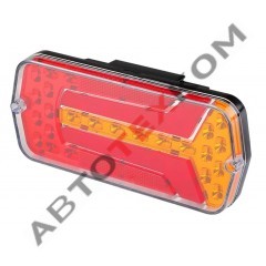 Фонарь задний FP132R-NEON (12В) LED правый УАЗ с бегущим ук. пов.