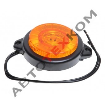 Фонарь габаритный ФПГ-26-00 (12/24В) Желтый LED