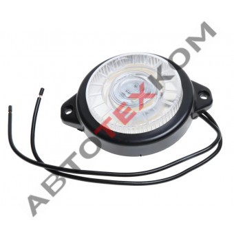 Фонарь габаритный ФПГ-26-01 (12/24В) Белый LED