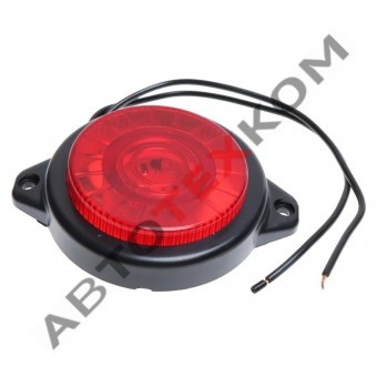 Фонарь габаритный ФПГ-26-02 (12/24В) Красный LED