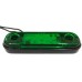 Фонарь габаритный 1014.3731-09 (12/24В) зелёный LED 3 диода