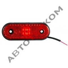 Фонарь маркерный 100-02 (12/24В) красный LED ан.81-02