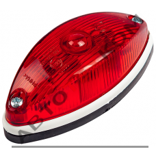 Фонарь габаритный задний ГФ-2 (12/24В) красный LED ан.003.3733-03 Фонарь габаритный задний ГФ-2 (12/24В) красный LED ан.003.3733-03