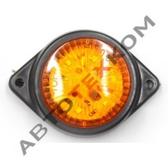Фонарь габаритный S-034 (24В) LED желтый Фонарь габаритный S-034 (24В) LED желтый