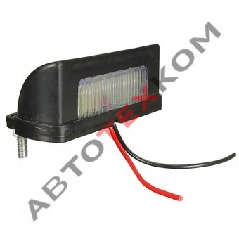 Фонарь освещения номерного знака SQ-34 (24В) LED 5 диодов Фонарь освещения номерного знака SQ-34 (24В) LED 5 диодов