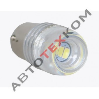 Лампа светодиодная S0007 (12В) LED 1 контакт 3LED Лампа светодиодная S0007 (12В) LED 1 контакт 3LED