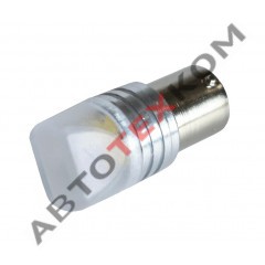Лампа светодиодная S0027 (12В) 6LED 1 контакт (P21W)