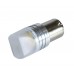 Лампа светодиодная S0027 (12В) 6LED 1 контакт (P21W)