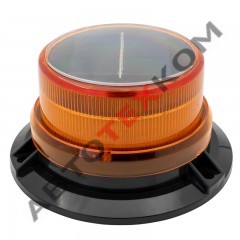 Маяк импульсный JSD-022 LED (24 диода) солнечная батарея H=70мм, D=132мм