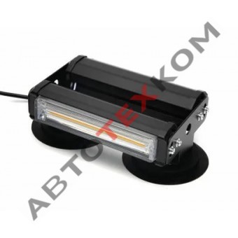 Маяк сигнальный G0216 (12/24V) LED двусторонний желтый 16см Маяк сигнальный G0216 (12/24V) LED двусторонний желтый 16см