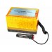 Маяк проблесковый РR-1076 (10-30V) LED магнит (h=78мм, L=122x80мм) Кирпич