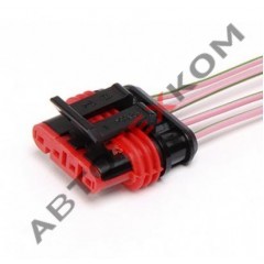 Разъем гнездовой 22152088A - 4-х конт. superseal (герметичный) розетка