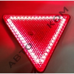 Световозвращатель треугольный ФП-412LED (12В) 15 диодов